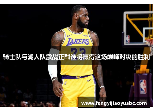 骑士队与湖人队激战正酣谁将赢得这场巅峰对决的胜利